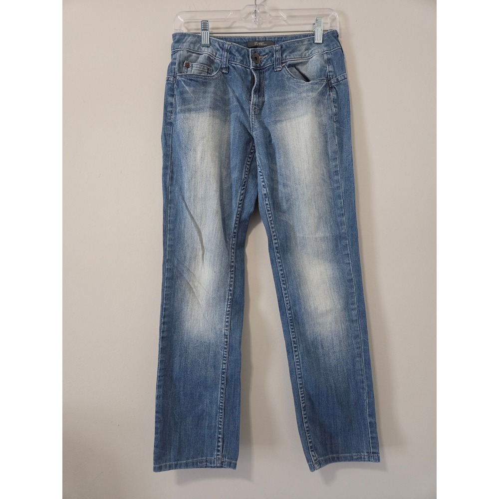 Vintage Esprit‎ Denim Star Slim Mens Jeans Blue Medium Wash Size 26x30 Slim Fit